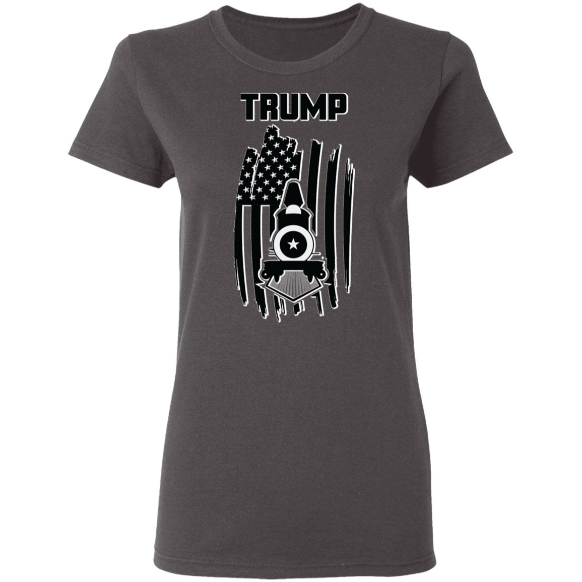 Trump 2020 Shadow Design Edition Ladies' T-Shirt - Alexecom.com