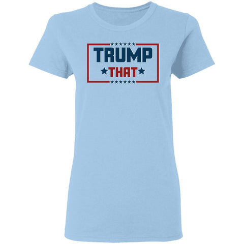 Image of Trump 2020 Shadow Design Edition Ladies' T-Shirt - Alexecom.com