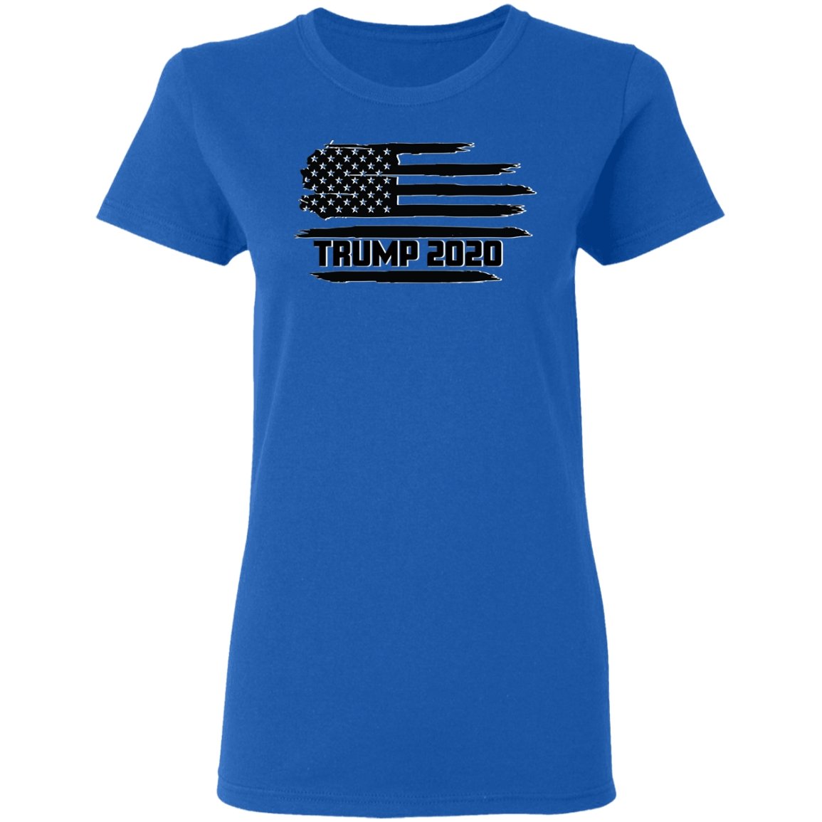 Trump 2020 Shadow Design Edition Ladies' T-Shirt - Alexecom.com