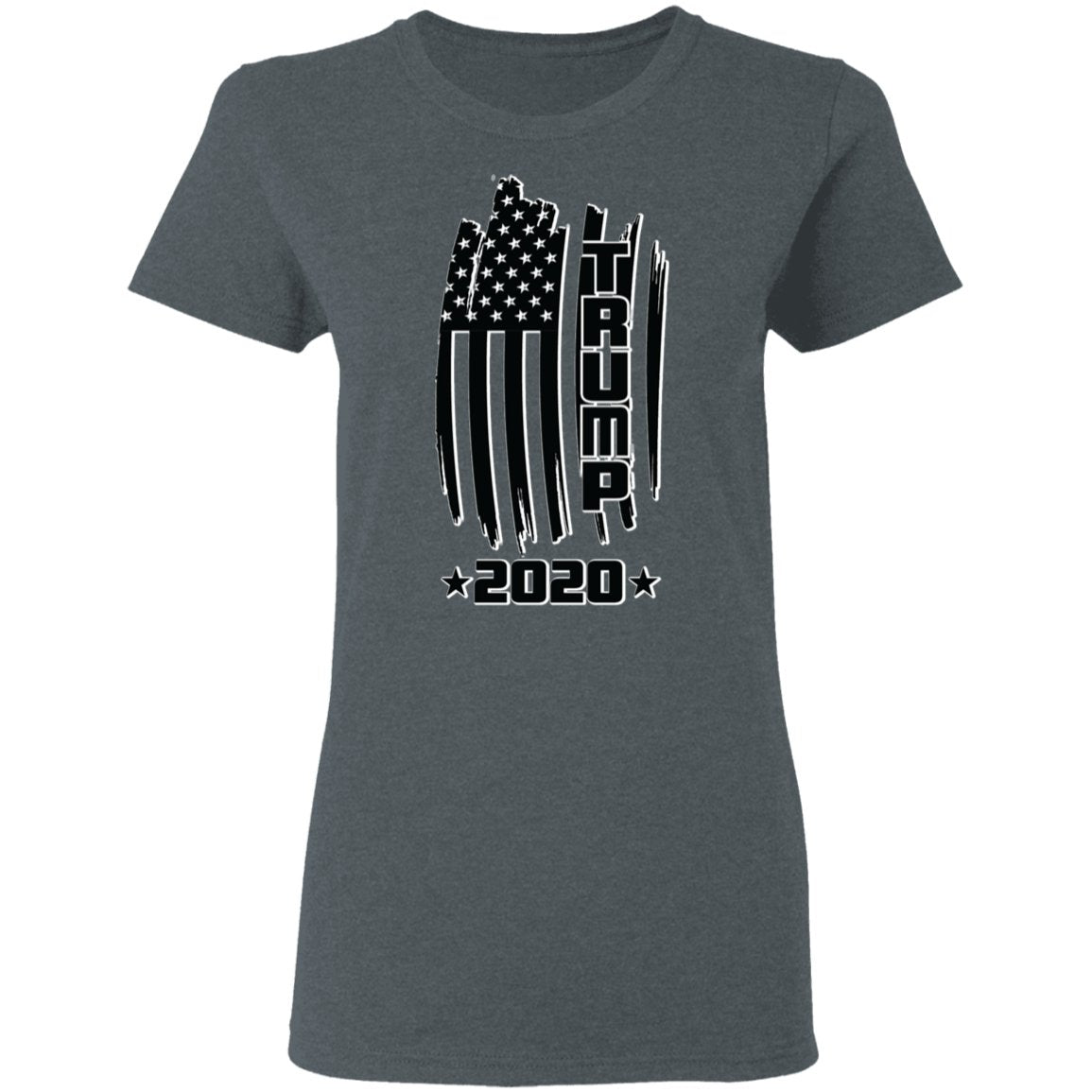 Trump 2020 Shadow Design Edition Ladies' T-Shirt - Alexecom.com