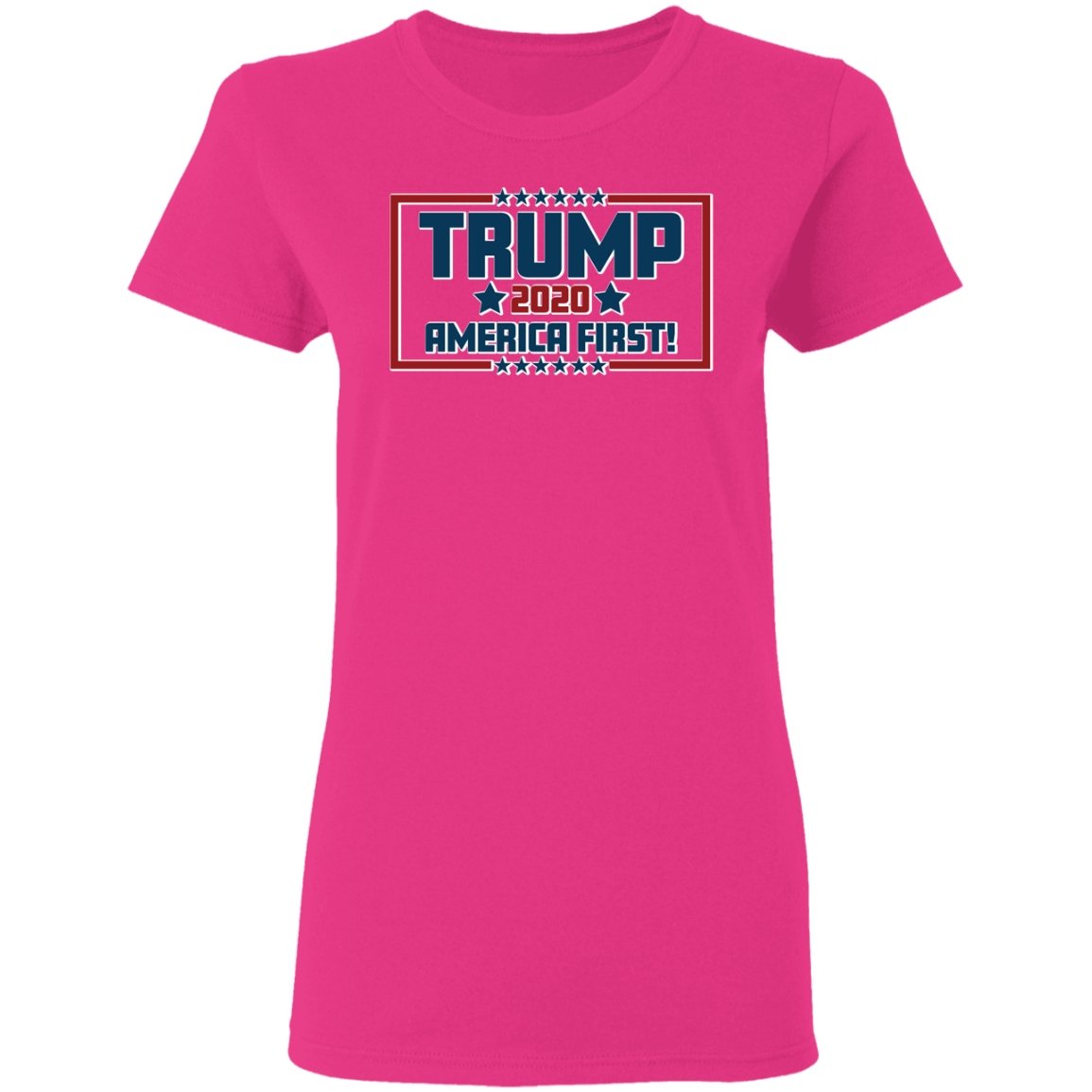Trump 2020 Shadow Design Edition Ladies' T-Shirt - Alexecom.com