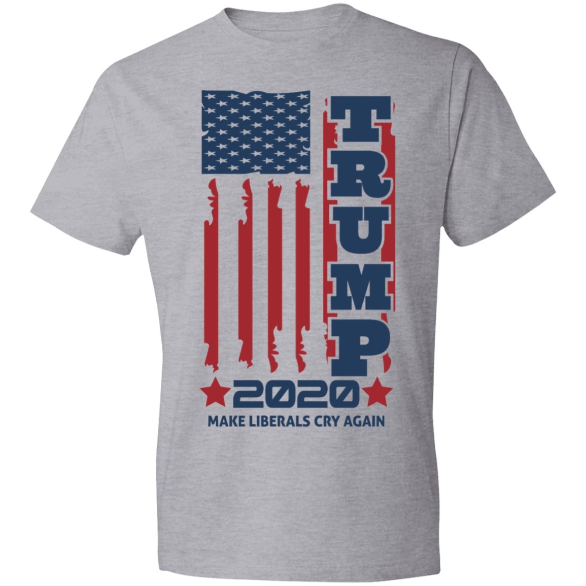 Trump 2020 T-shirt Regular Design Edition Lightweight T-Shirt - Alexecom.com