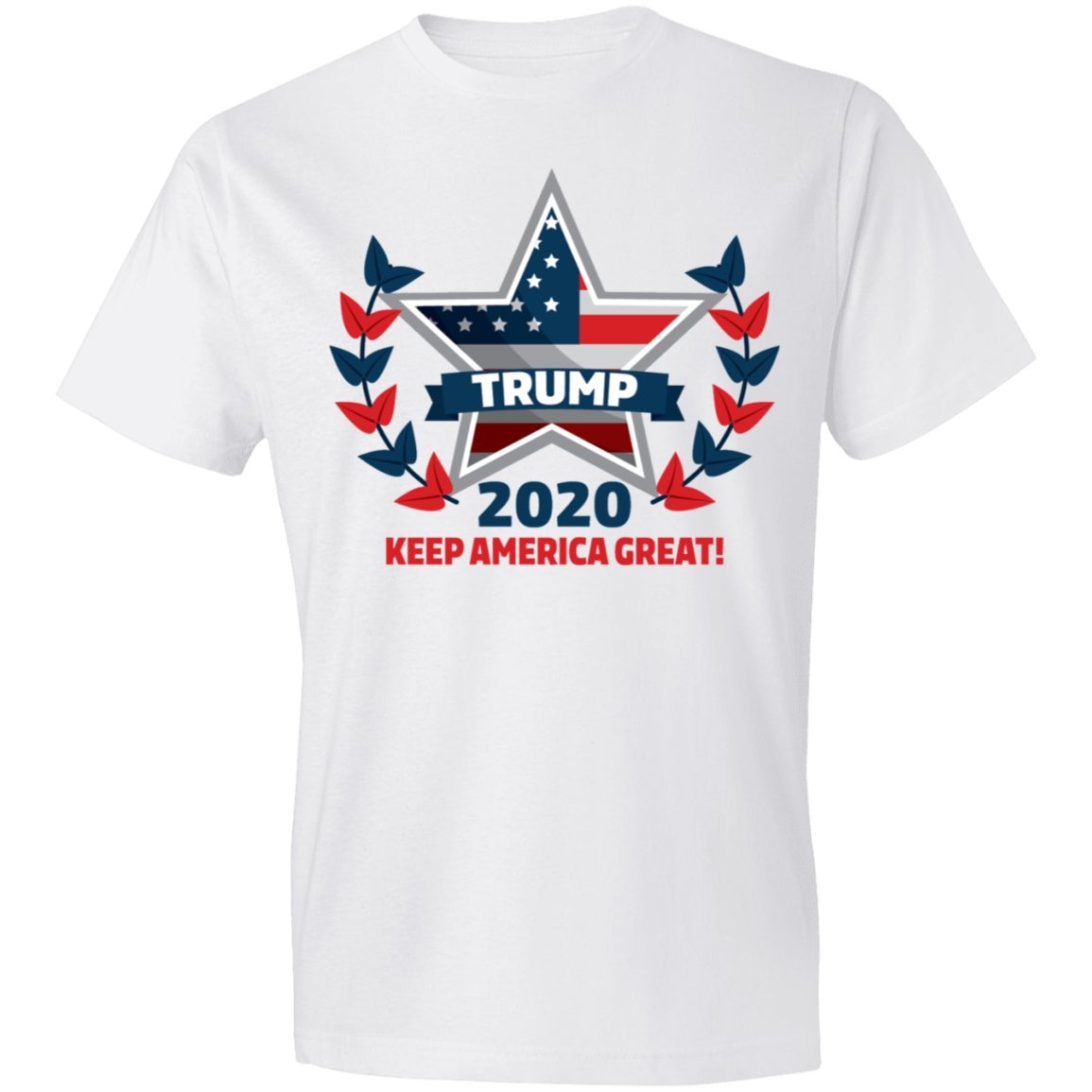 Trump 2020 T-shirt Regular Design Edition Lightweight T-Shirt - Alexecom.com