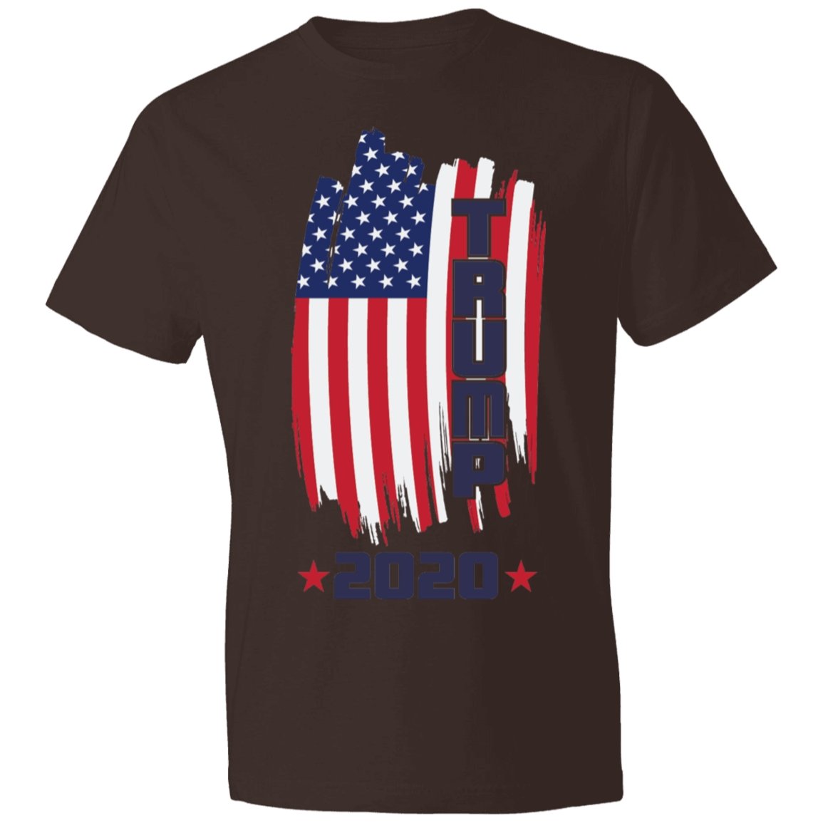 Trump 2020 T-shirt Regular Design Edition Lightweight T-Shirt - Alexecom.com