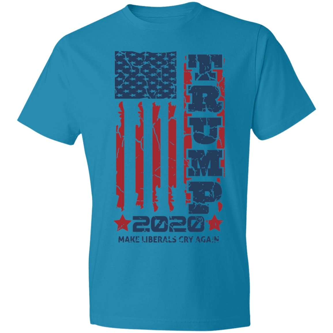 Trump 2020 T-shirt Regular Design Edition Lightweight T-Shirt - Alexecom.com