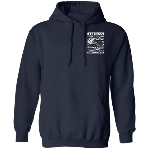 Image of Veteran Design Double Side Printed Pullover Hoodie - Alexecom.com