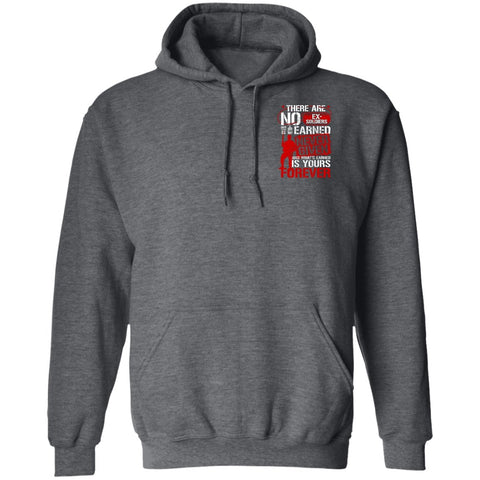 Image of Veteran Design Double Side Printed Pullover Hoodie - Alexecom.com