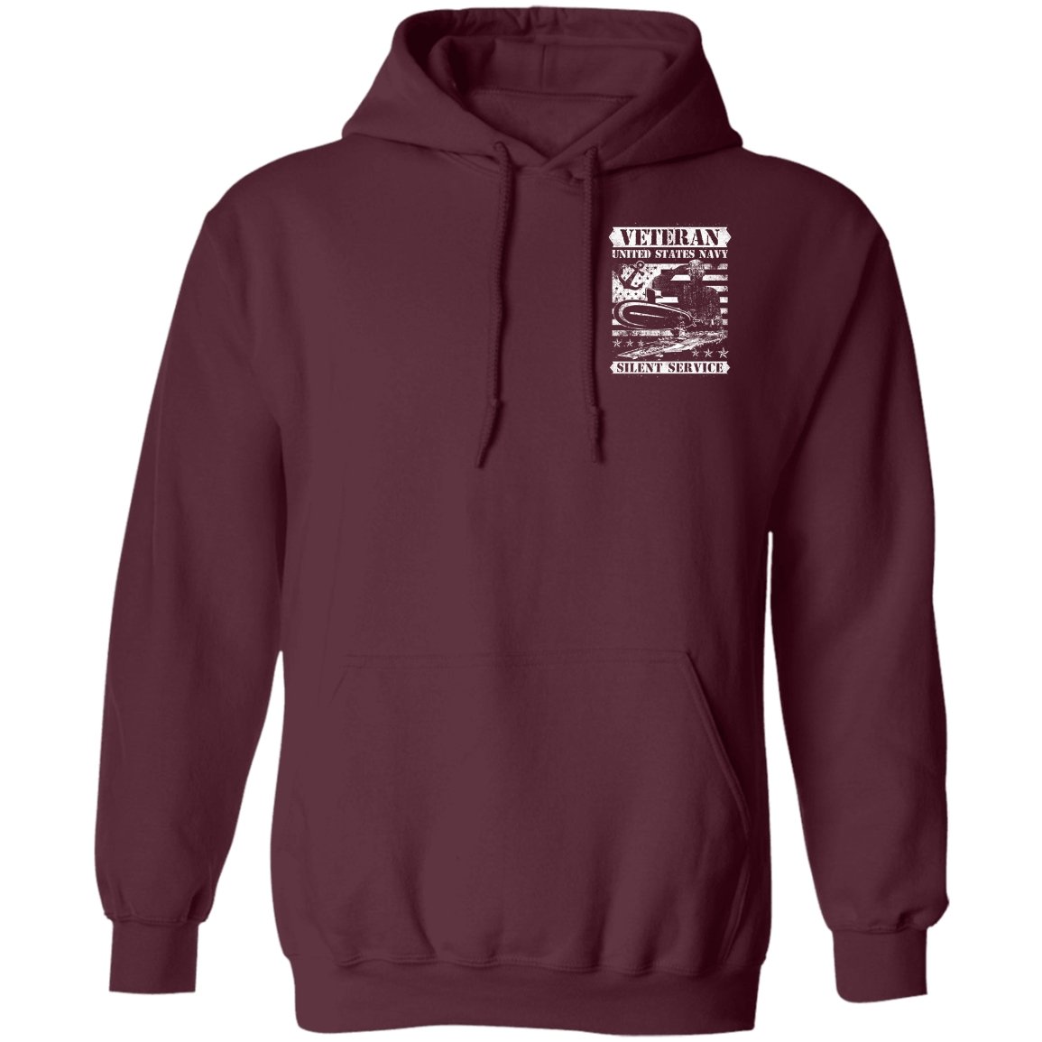 Veteran Design Double Side Printed Pullover Hoodie - Alexecom.com