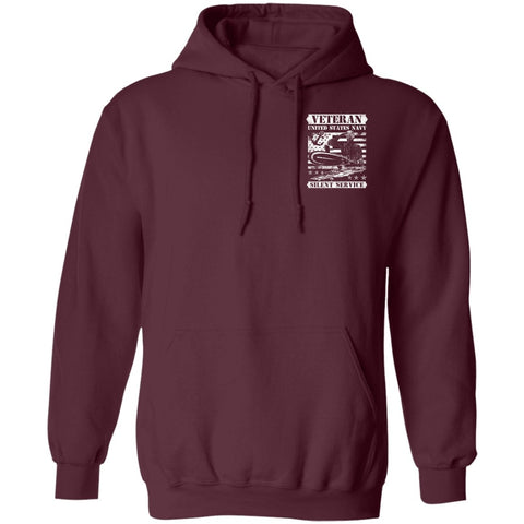 Image of Veteran Design Double Side Printed Pullover Hoodie - Alexecom.com