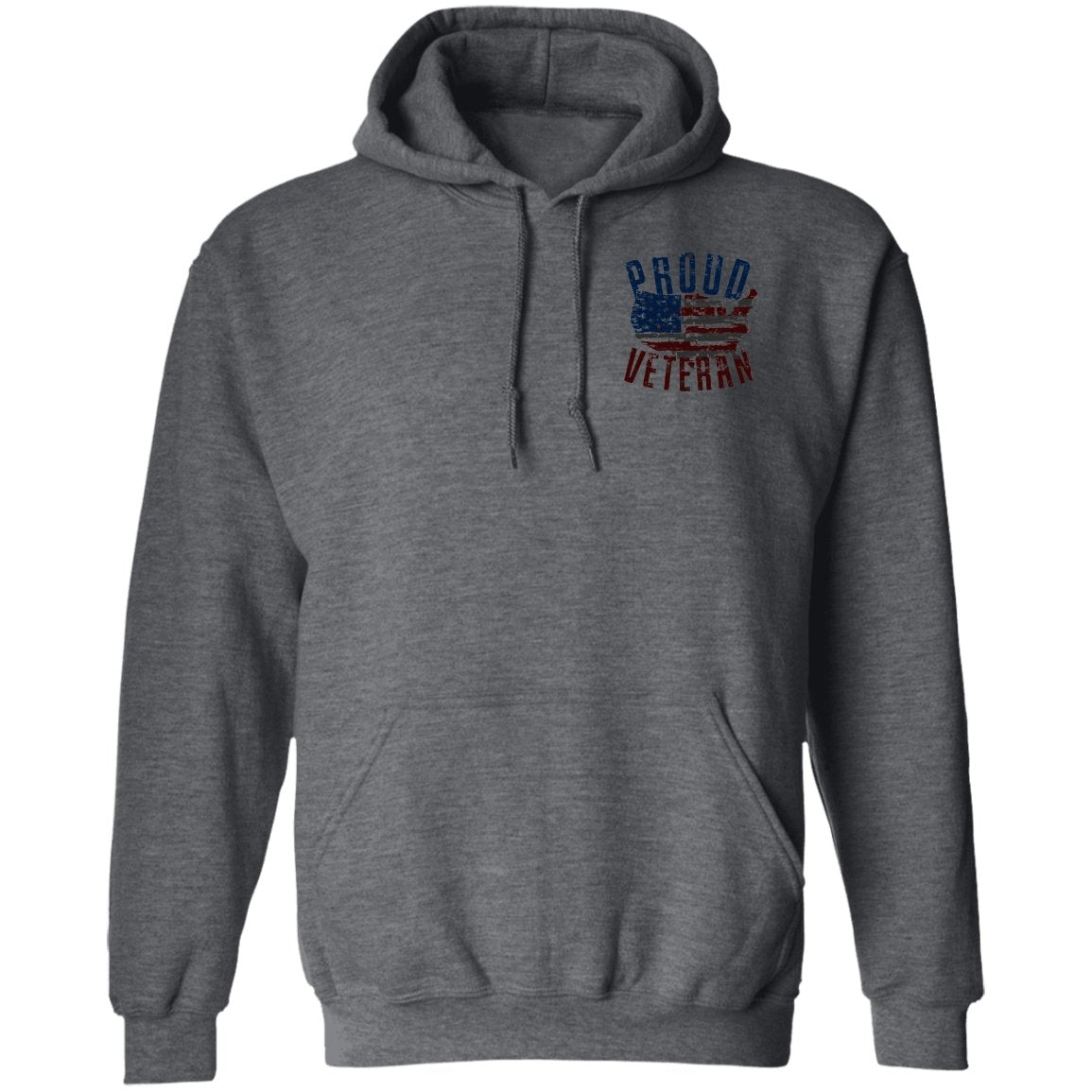 Veteran Design Double Side Printed Pullover Hoodie - Alexecom.com