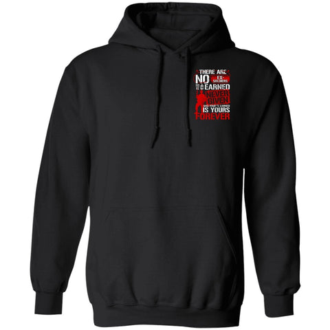 Image of Veteran Design Double Side Printed Pullover Hoodie - Alexecom.com