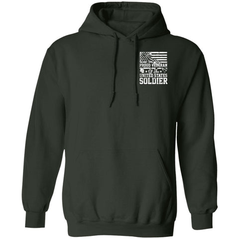 Image of Veteran Design Double Side Printed Pullover Hoodie - Alexecom.com