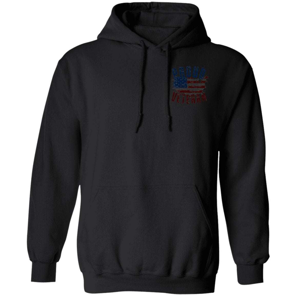 Veteran Design Double Side Printed Pullover Hoodie - Alexecom.com
