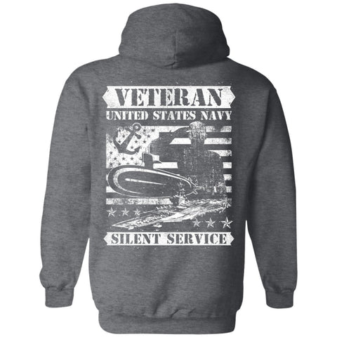 Image of Veteran Design Double Side Printed Pullover Hoodie - Alexecom.com