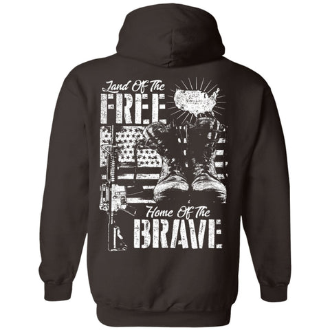 Image of Veteran Design Double Side Printed Pullover Hoodie - Alexecom.com