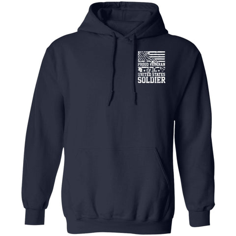 Image of Veteran Design Double Side Printed Pullover Hoodie - Alexecom.com