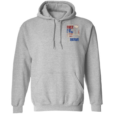 Image of Veteran Design Double Side Printed Pullover Hoodie - Alexecom.com