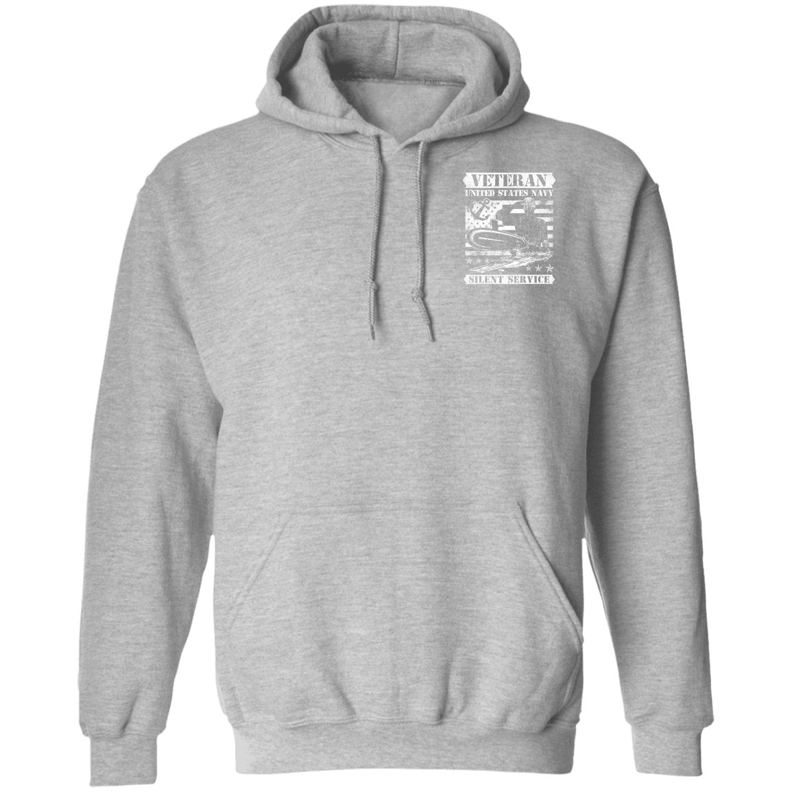 Veteran Design Double Side Printed Pullover Hoodie - Alexecom.com