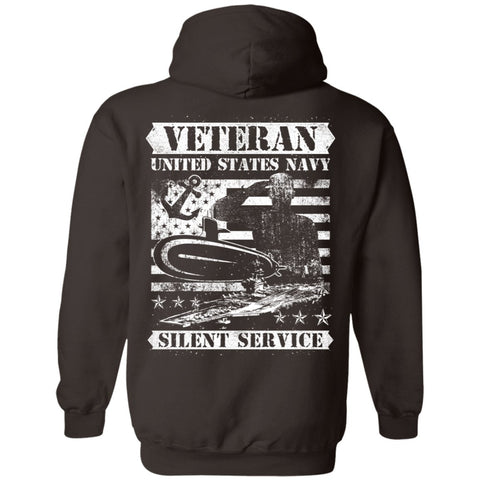 Image of Veteran Design Double Side Printed Pullover Hoodie - Alexecom.com
